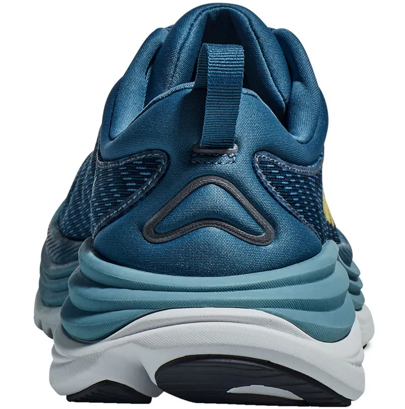 Hoka One One Men's Gaviota 5 Running Shoes Bluesteel/Stone Blue-4